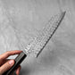 Nigara Hamono Anmon "Raindrop Damascus" SG2 Kiritsuke Gyuto 210mm
