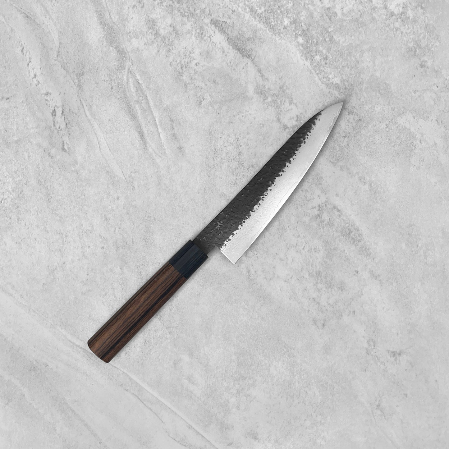 Shizu Hamono Gen VG10 Kurouchi Damascus Gyuto