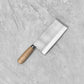 Hatsukokoro Sentan White #2 Migaki Cleaver 170mm