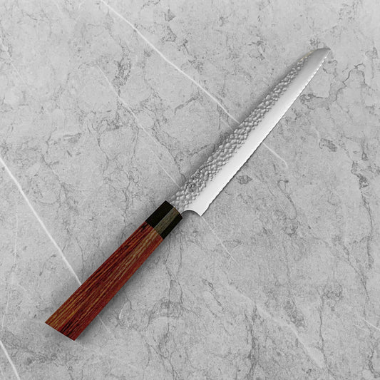 Seki Kanetsugu Heptagon Wood VG2 Bread Slicer 210mm