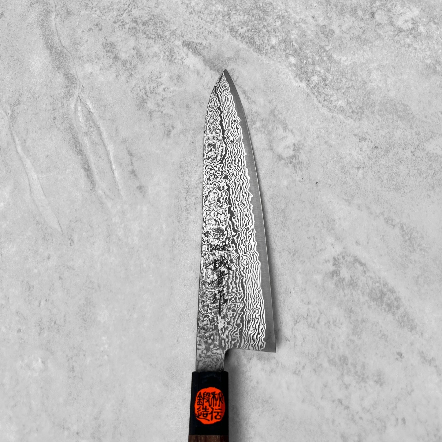 Shigeki Tanaka Harukaze SG2 Damascus Gyuto 210mm