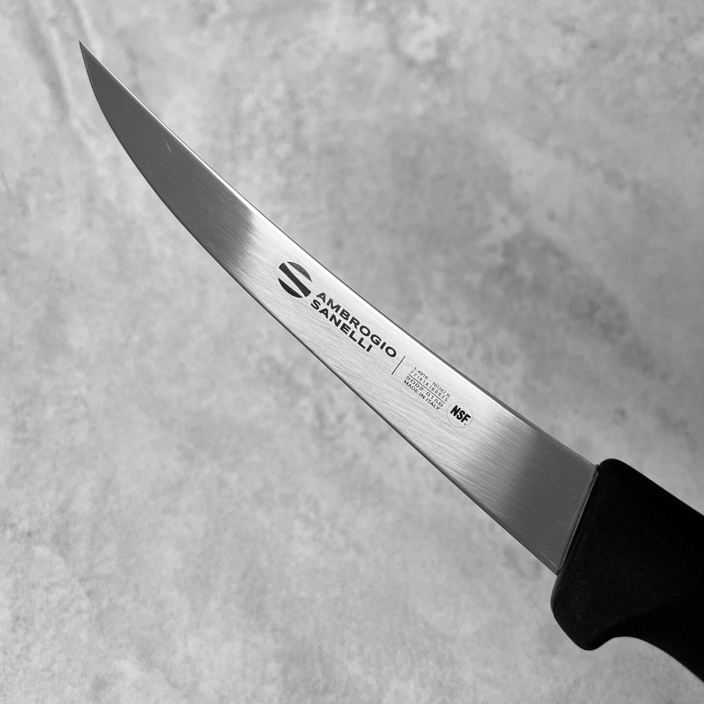 Ambrogio Sanelli Supra Nitro-B Boning Knife 150mm (Red)