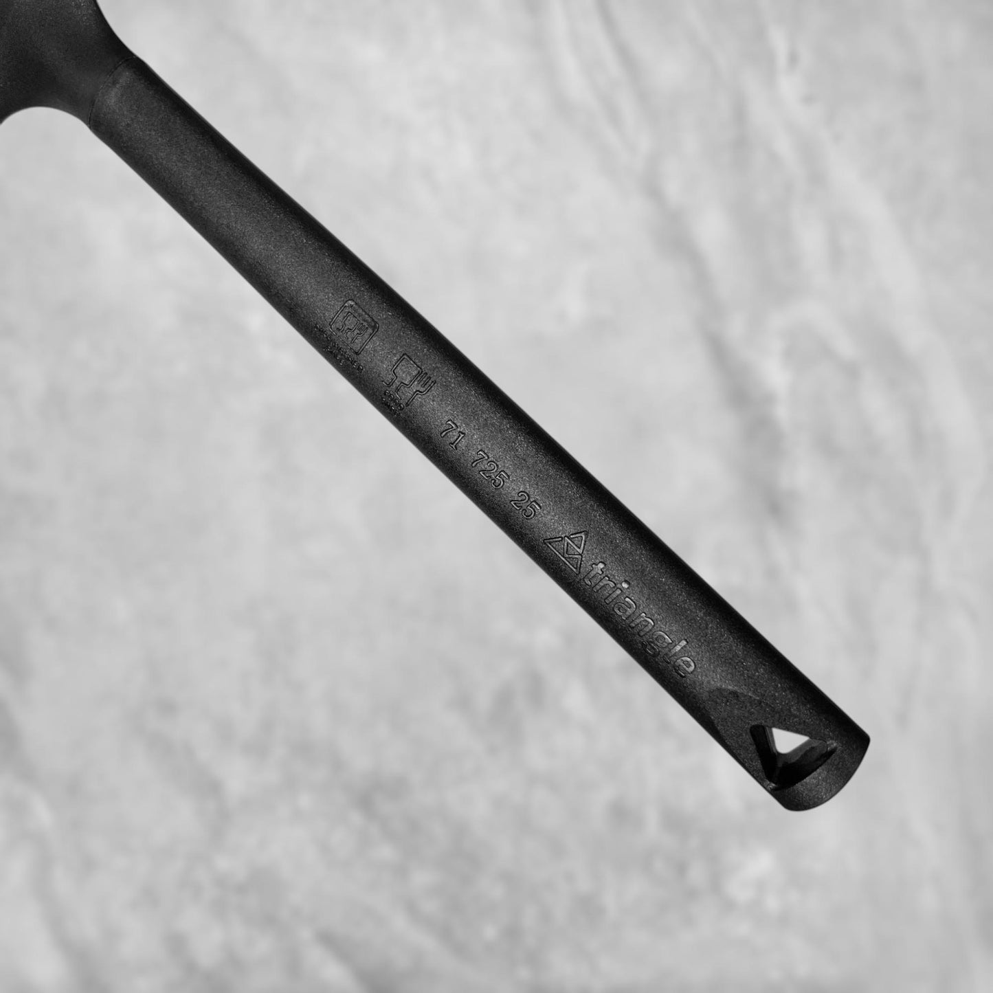 triangle Black Silicone Spatula 25cm