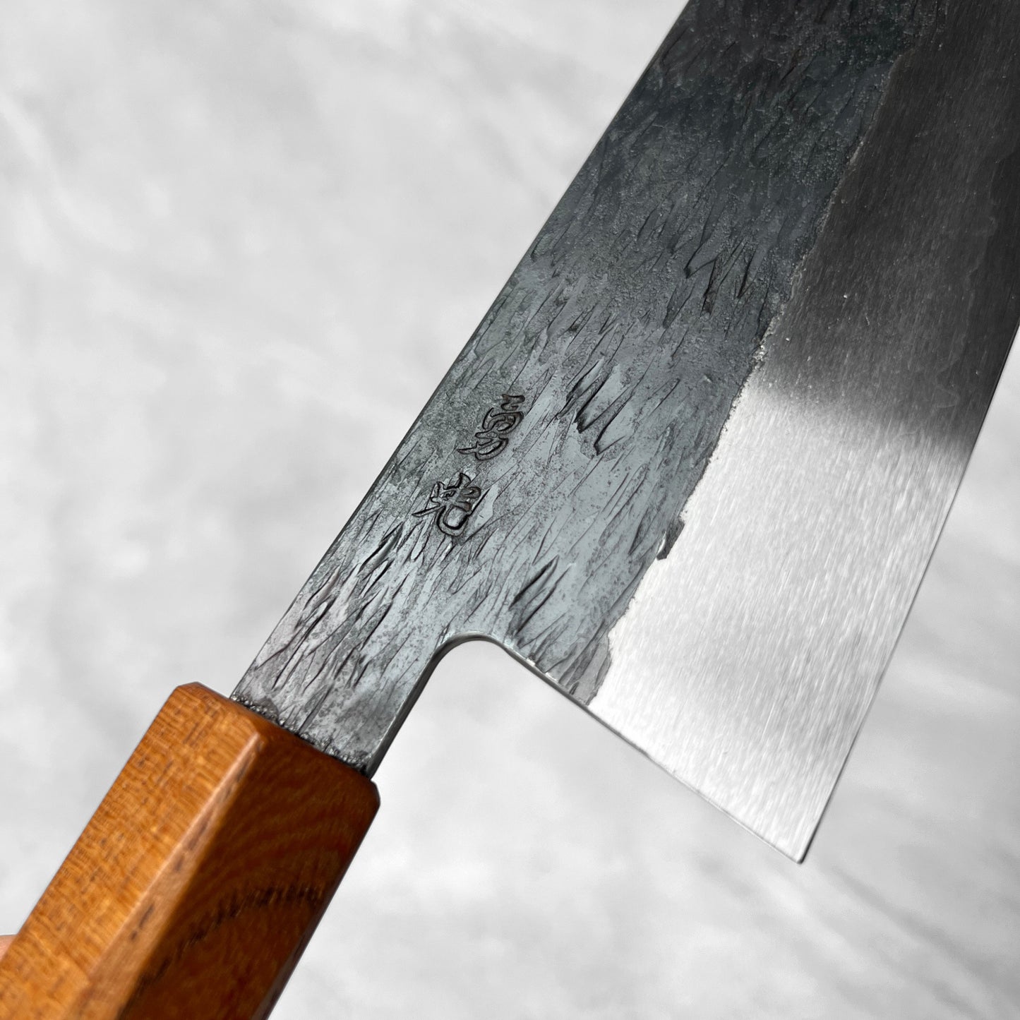 Abe Isamitsu White #1 Kurouchi Kiritsuke Gyuto 210mm