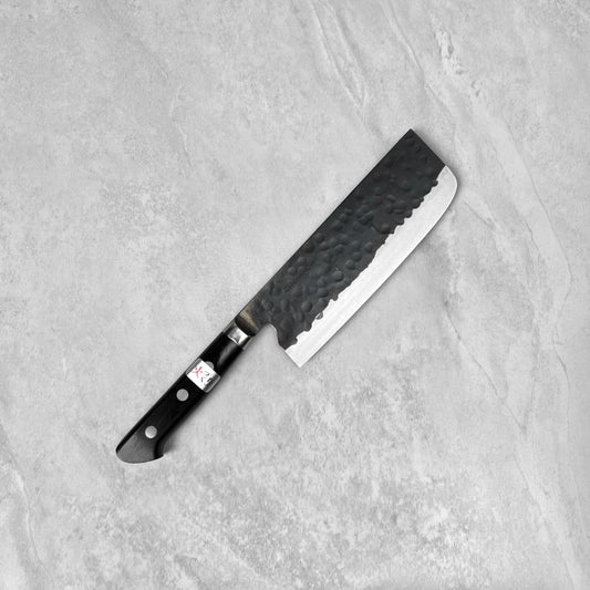 Fujiwara Teruyasu Denka AS Western Nakiri 180mm