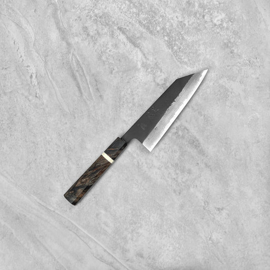 Hatsukokoro Shinkiro AS Kurouchi Damascus Bunka 165mm