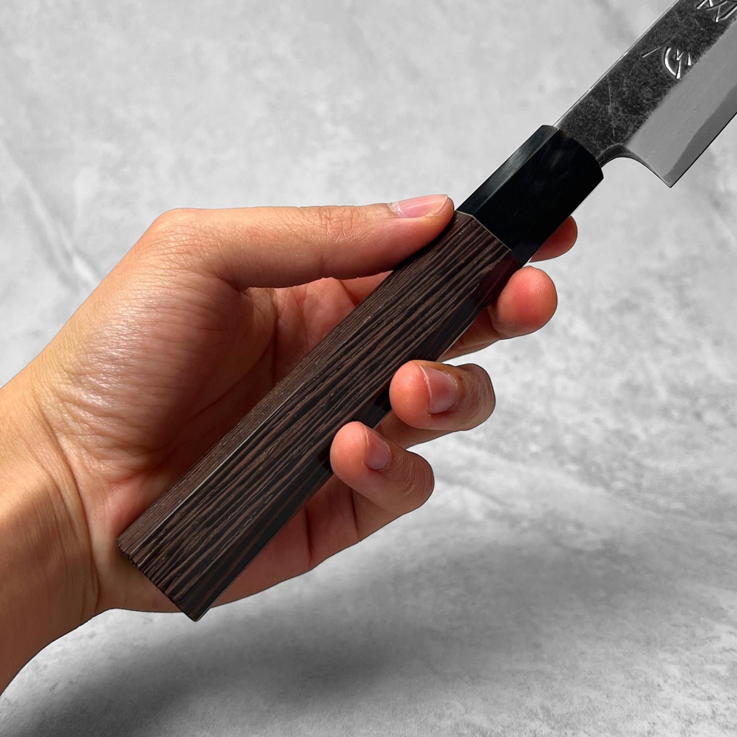 Hatsukokoro x Myojin Shirasagi Blue #2 Kurouchi Sakimaru Yanagiba 270mm