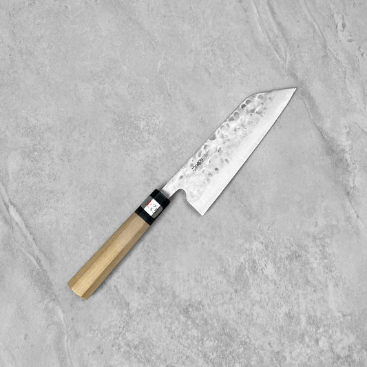 Fujiwara Teruyasu Maboroshi White #1 Santoku 180mm