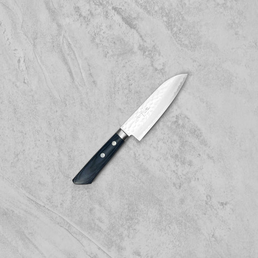 Masutani Kokuryu VG10 Tsuchime Damascus Ko-Santoku 130mm