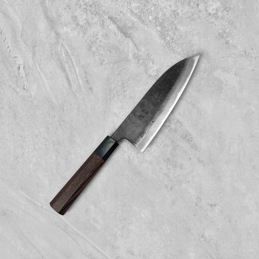 Hatsukokoro Kurokaze Blue #2 Double Beveled Deba 180mm