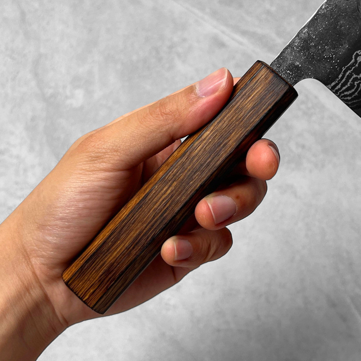 Tsunehisa 440C Nashiji Damascus Gyuto 210mm