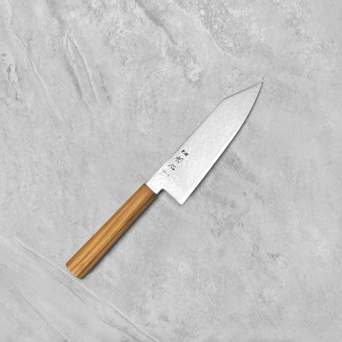 Hatsukokoro Ryuhyo SG2 Damascus Bunka 180mm