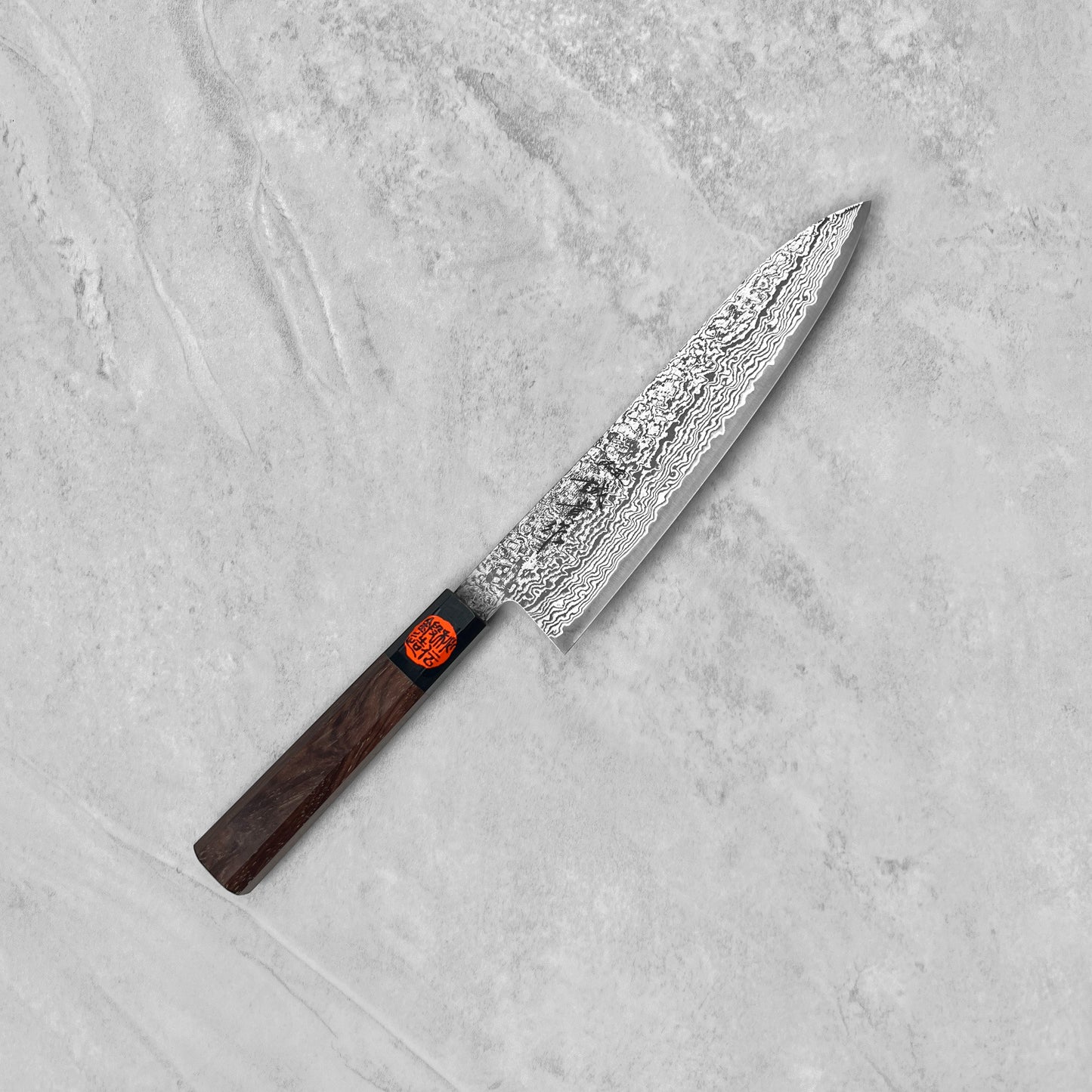 Shigeki Tanaka Harukaze SG2 Damascus Gyuto 210mm