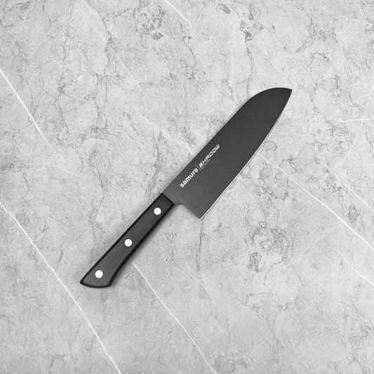 Samura Shadow AUS-8 Non-Stick Santoku 175mm