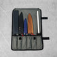 Semiblack Knife Roll (6 Pockets)