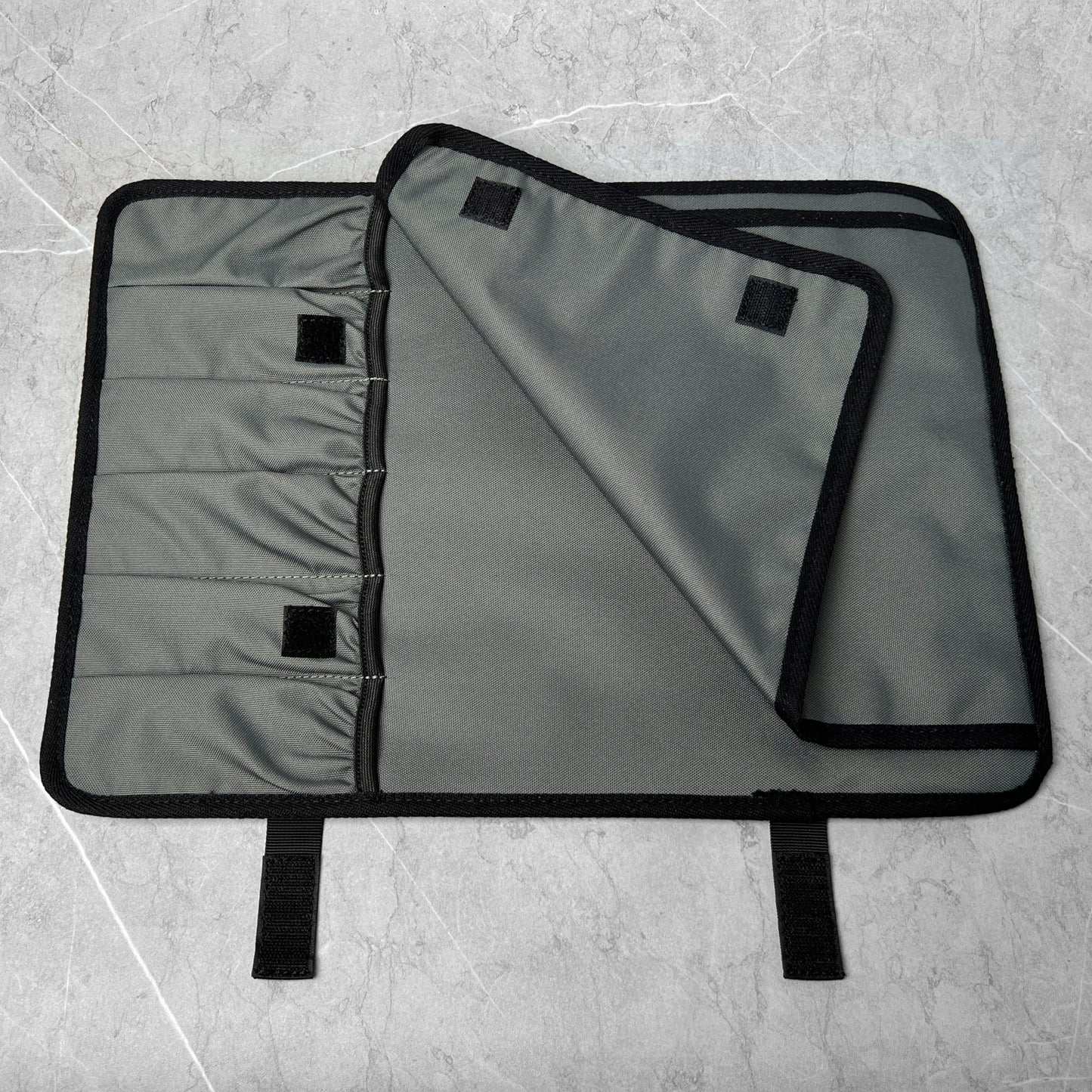 Semiblack Knife Roll (6 Pockets)