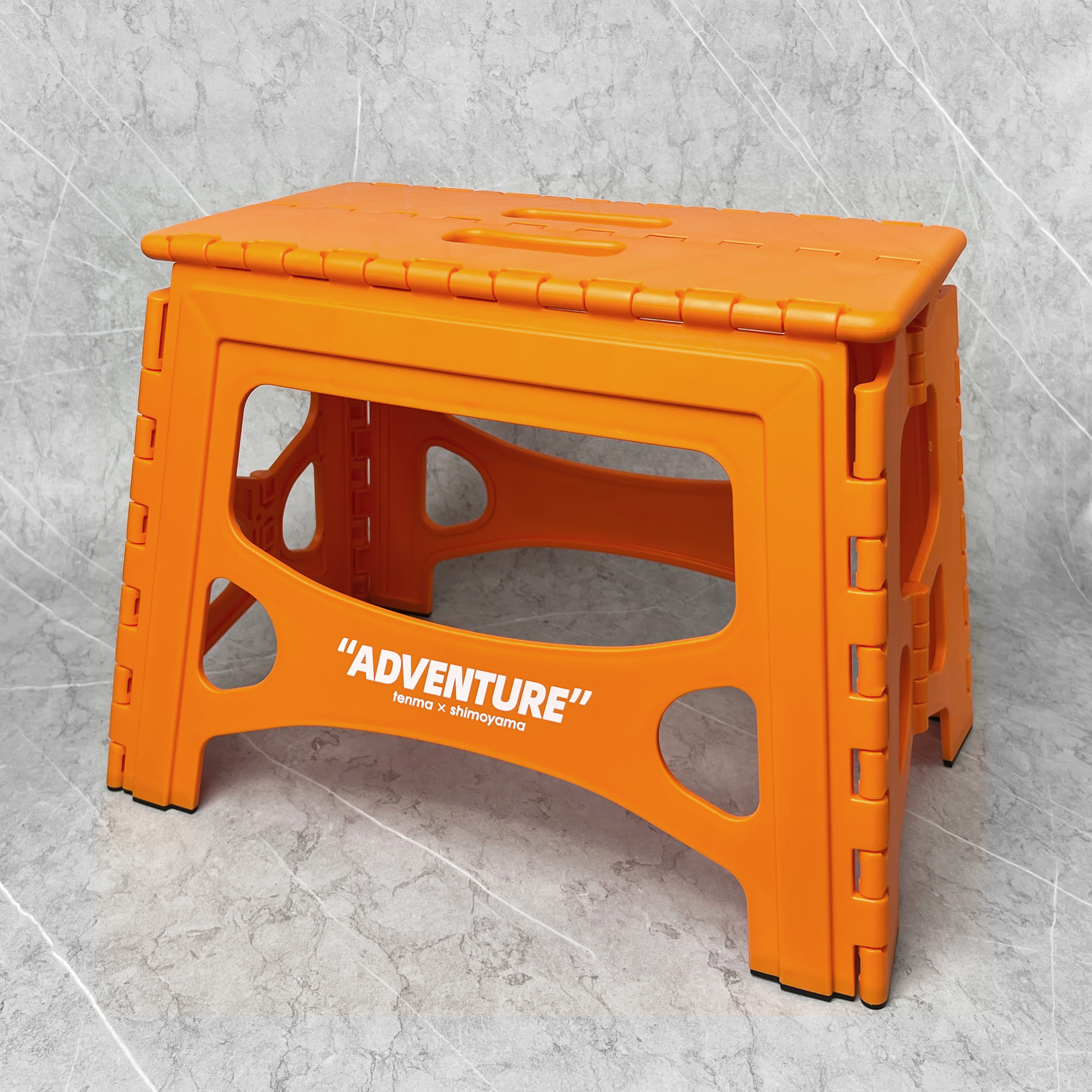 Stool Orange Folding Chair Shimoyama