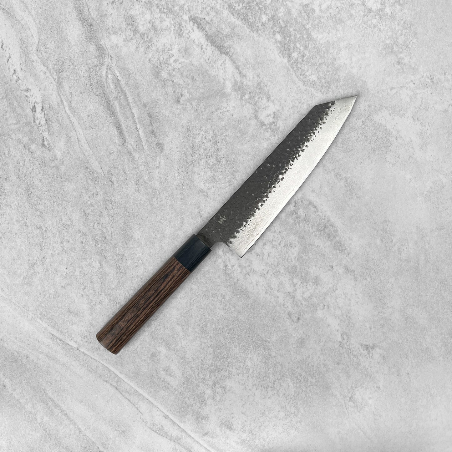 Shizu Hamono Gen Kurouchi Damascus Bunka