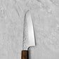Seki Kanetsugu Shiun VG10 Soot Black Santoku 170mm