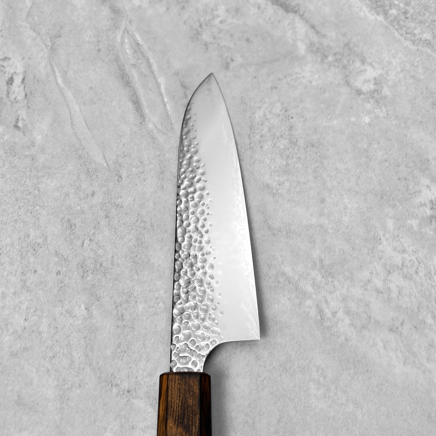Seki Kanetsugu Shiun VG10 Soot Black Santoku 170mm