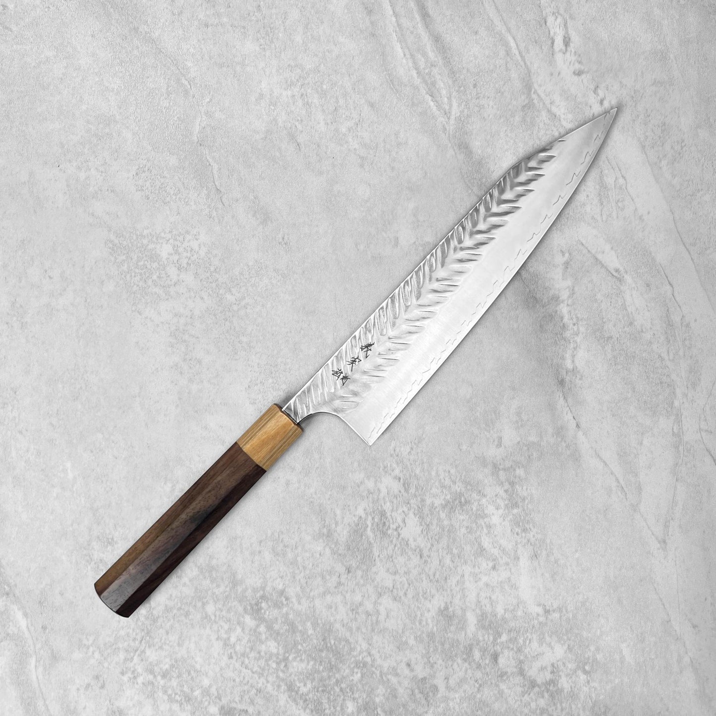 Yoshimi Kato SG STRIX V-Tsuchime Kiritsuke Gyuto 240mm