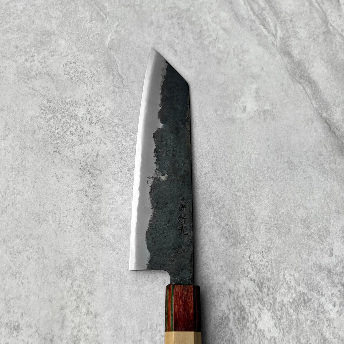 Yosimitu Kajiya White #2 Kurouchi Kiritsuke 190mm