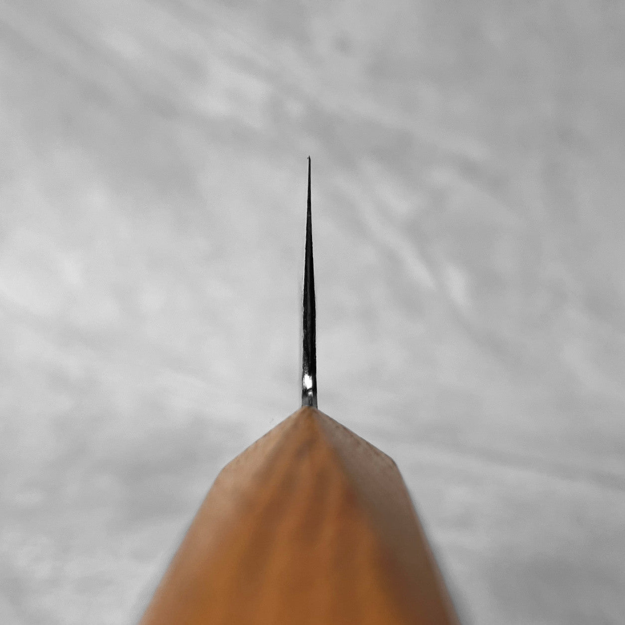 Abe Isamitsu White #1 Kurouchi Nakiri 165mm