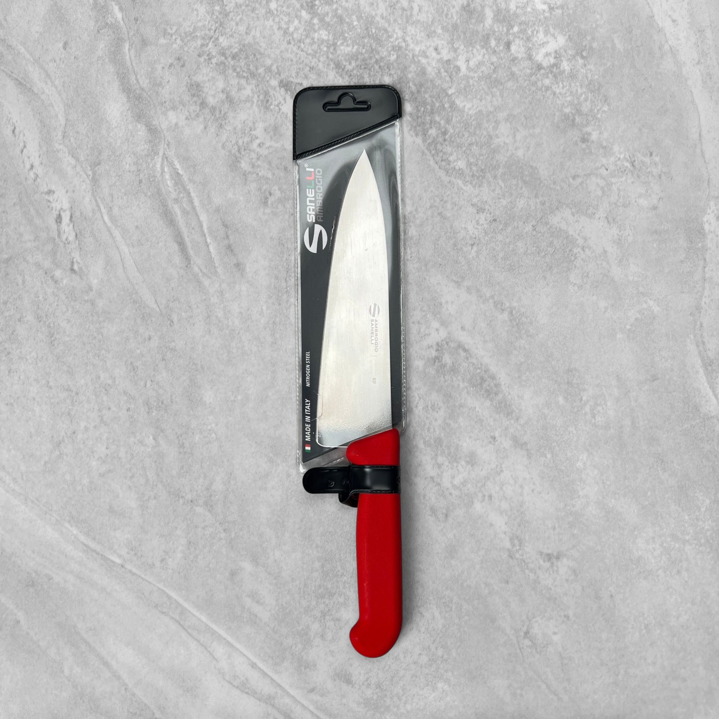 Ambrogio Sanelli Supra Nitro-B Chef Knife (Red)