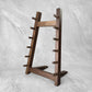 6-Tier Walnut Knife Stand
