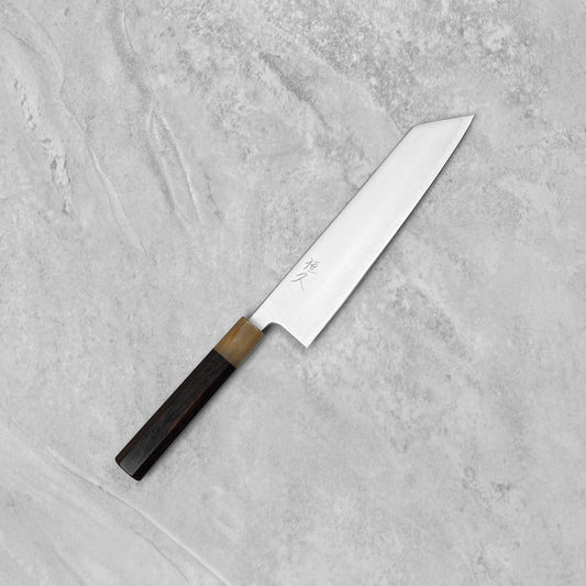 Tsunehisa AS Migaki Kiritsuke 210mm (Ebony & Buffalo Horn Handle)