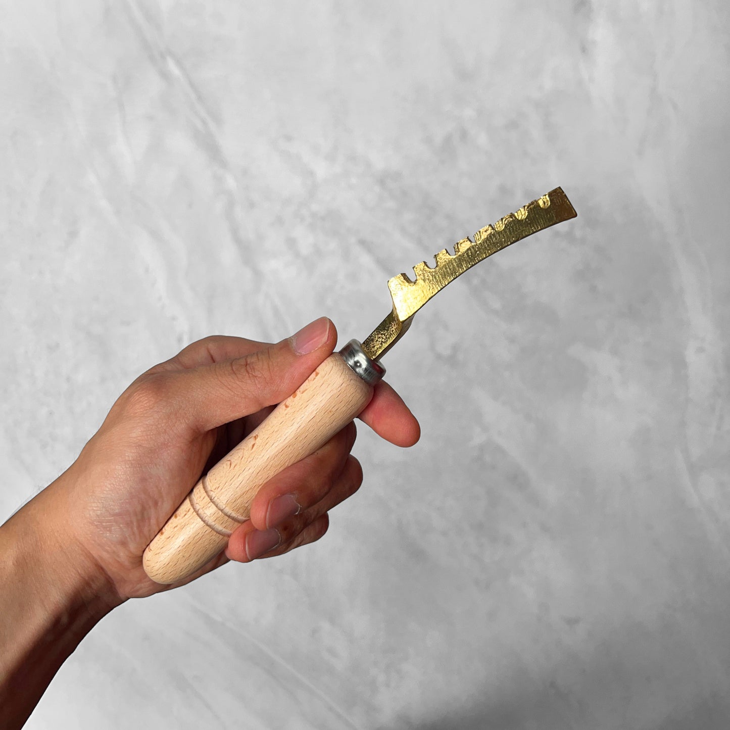 Brass "Urokotori" Fish Scaler