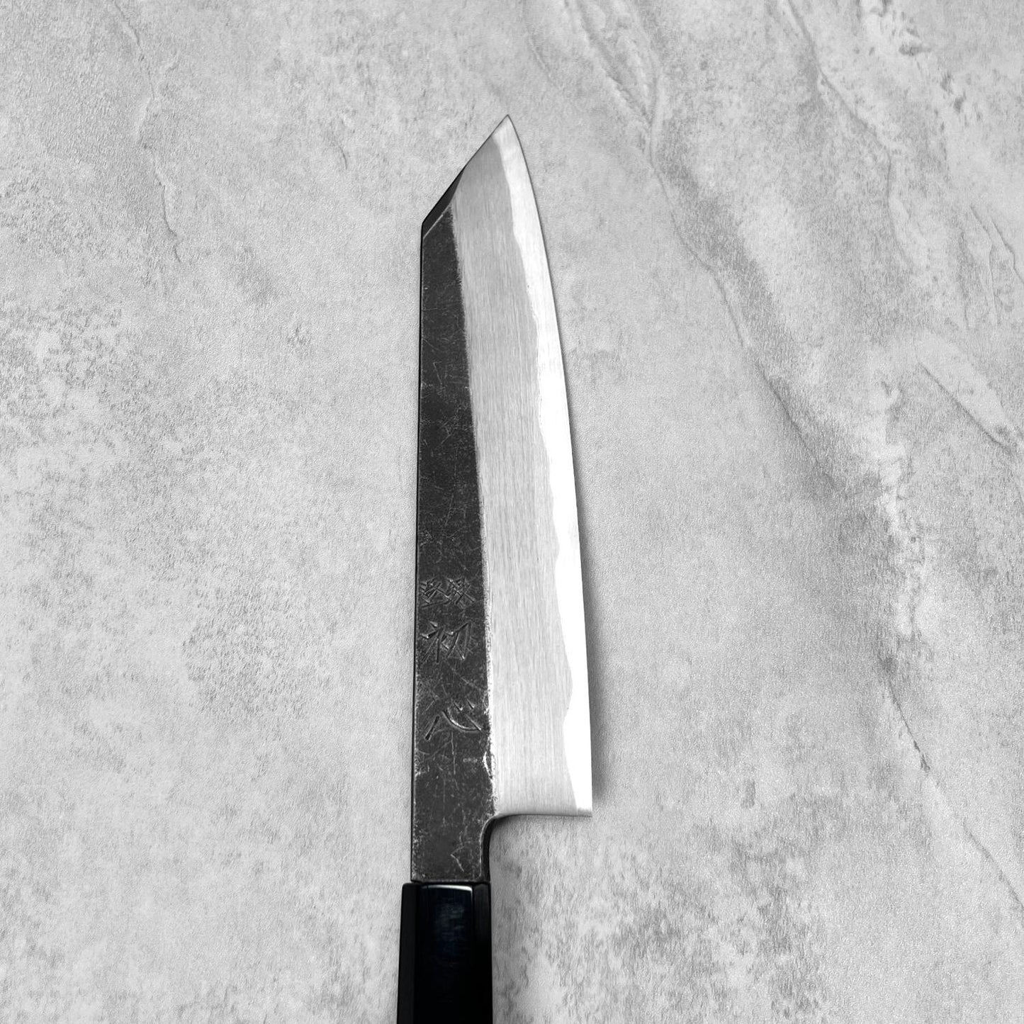 Hatsukokoro x Myojin Shirasagi Blue #2 Kurouchi Kiritsuke Gyuto 210mm