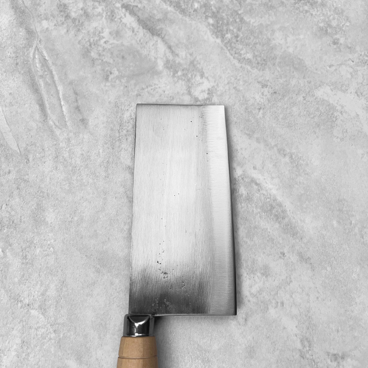 Hatsukokoro Sentan White #2 Migaki Cleaver 170mm
