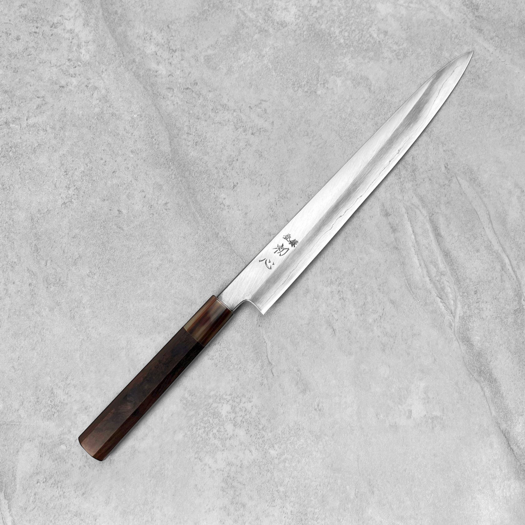 hala ‘ kahiki ★ Hatsukokoro x Nakagawa Ginsan Sujihiki 270mm – Semiblack