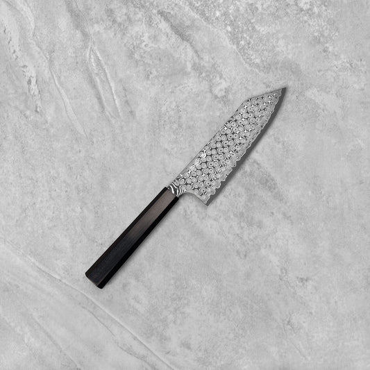 Nigara Hamono Anmon "Raindrop Damascus" SG2 Bunka 180mm