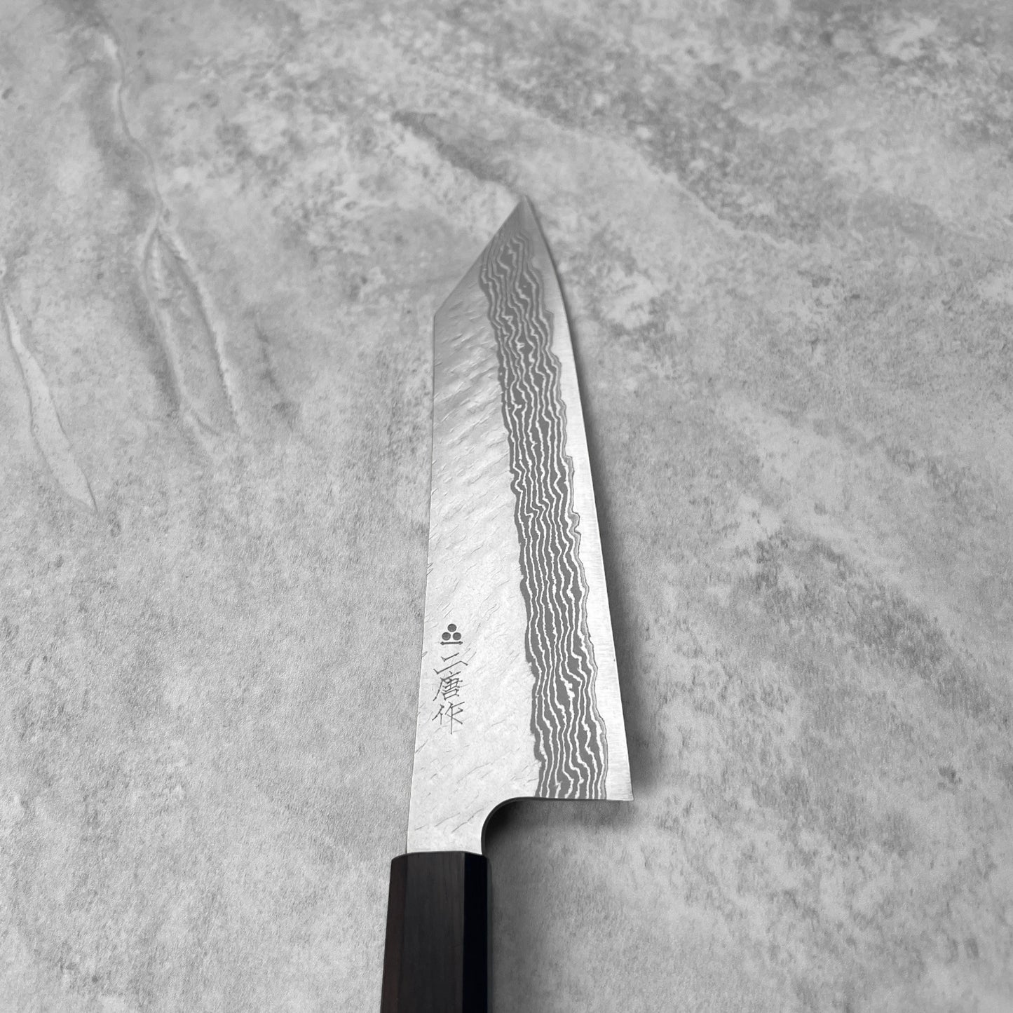 Nigara Hamono VG10 Tsuchime Damascus Bunka 180mm