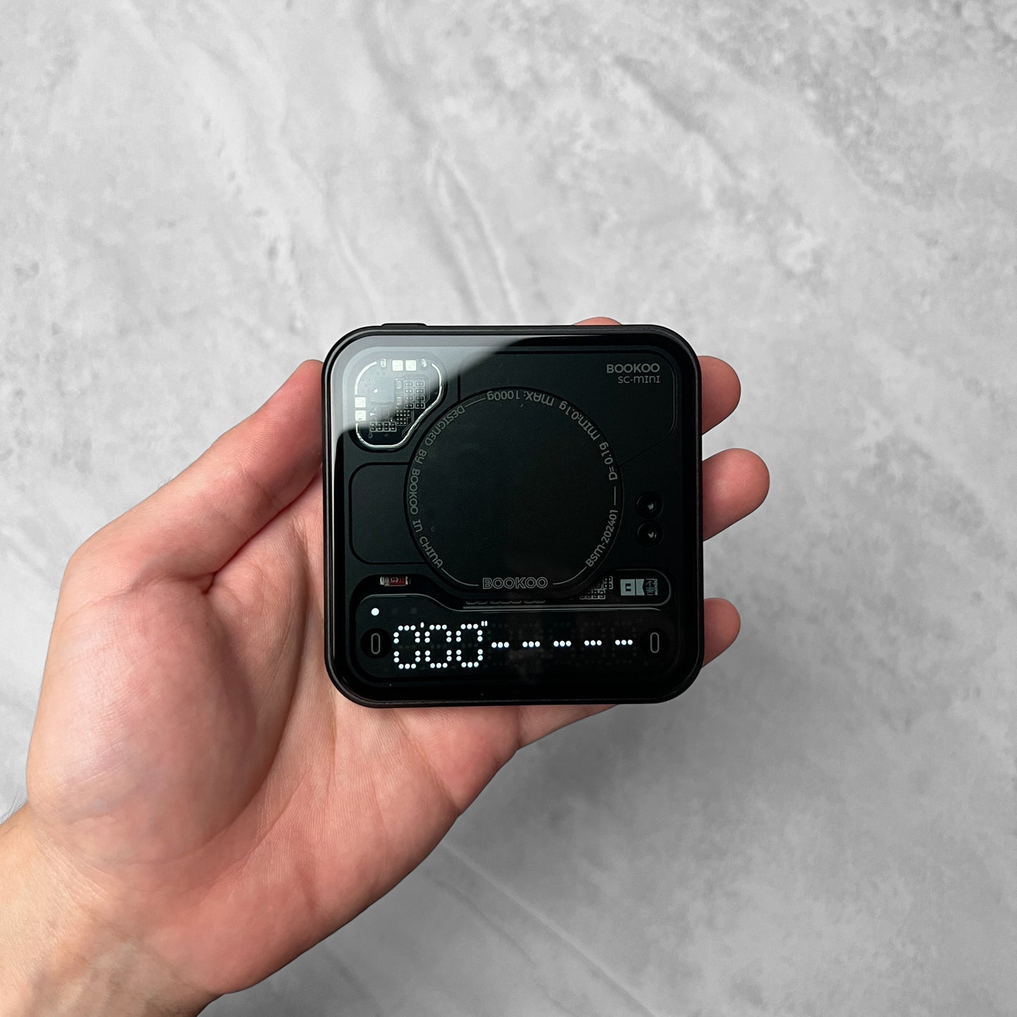 Bookoo Themis Mini Coffee Scale & Case