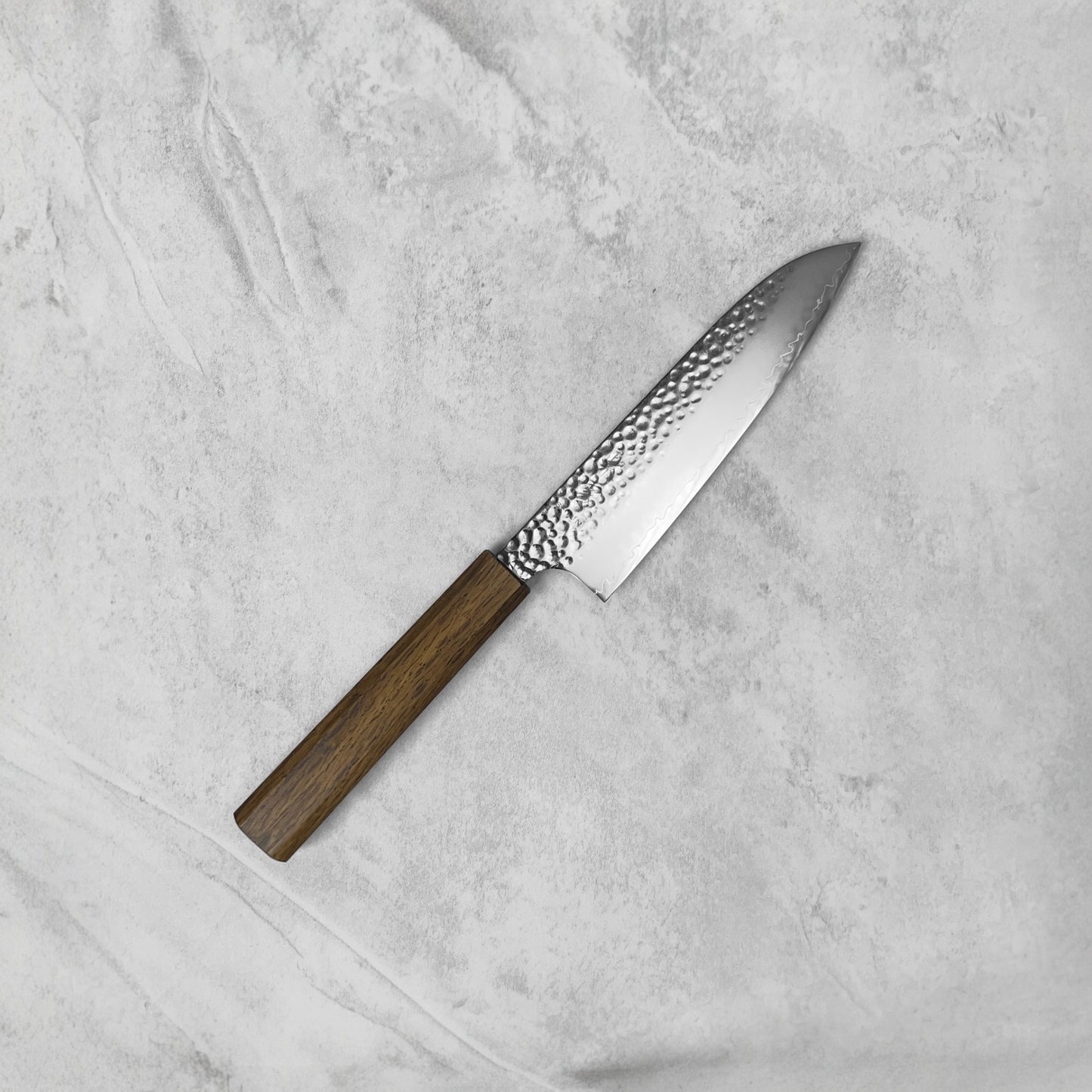Seki Kanetsugu Shiun VG10 Soot Black Santoku 170mm