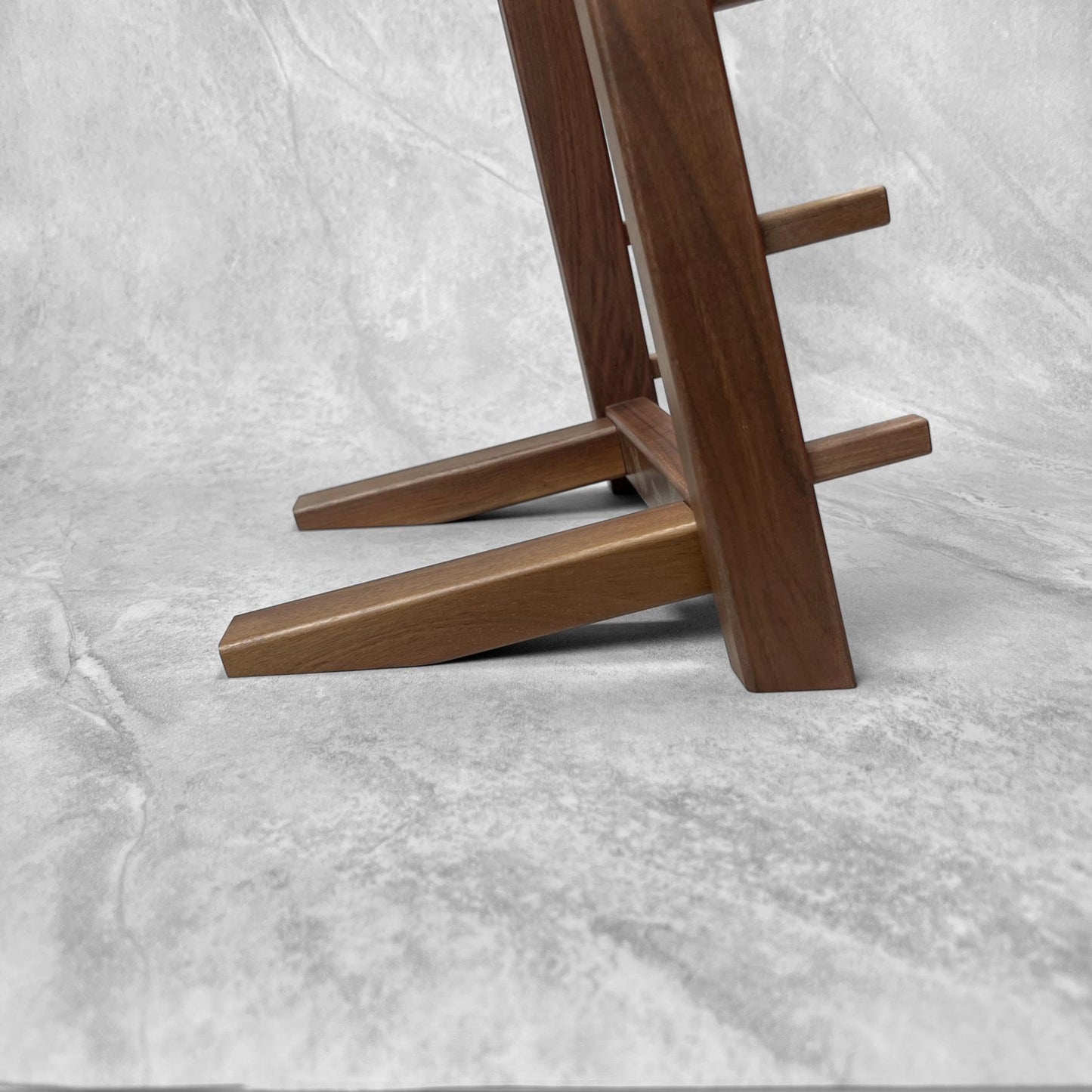 6-Tier Walnut Knife Stand