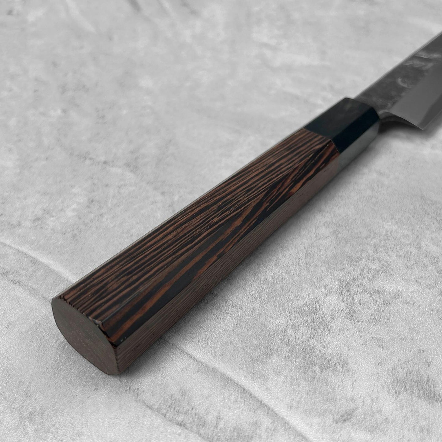 Hatsukokoro x Myojin Shirasagi Blue #2 Kurouchi Sakimaru Yanagiba 270mm