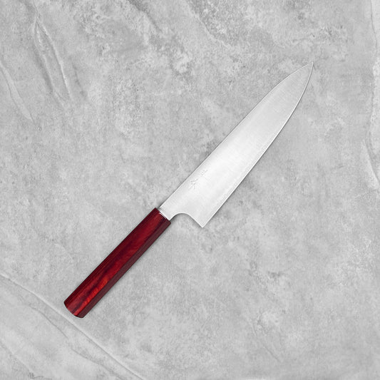 Kei Kobayashi SG2 Migaki Gyuto 210mm (Red Urushi Handle)
