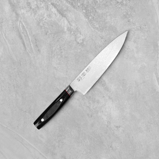 Seki Kanetsugu Saiun VG10 Damascus Gyuto 200mm