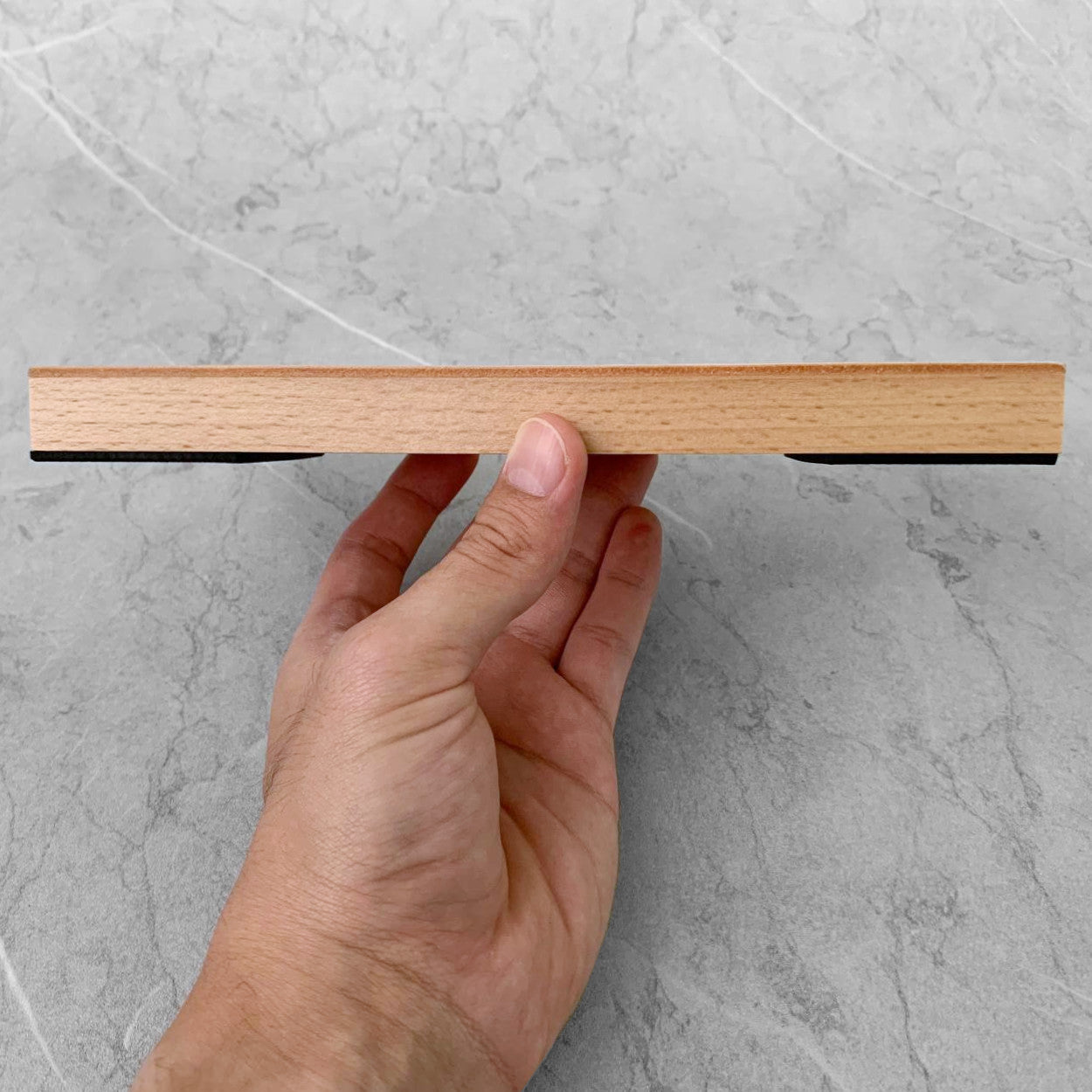 Semiblack Leather Knife Strop