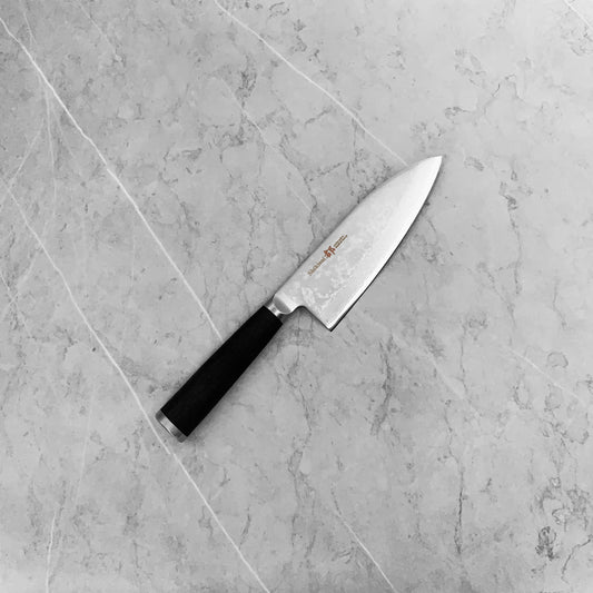 Shikisai Miyako AUS-8 Damascus Western Deba 165mm