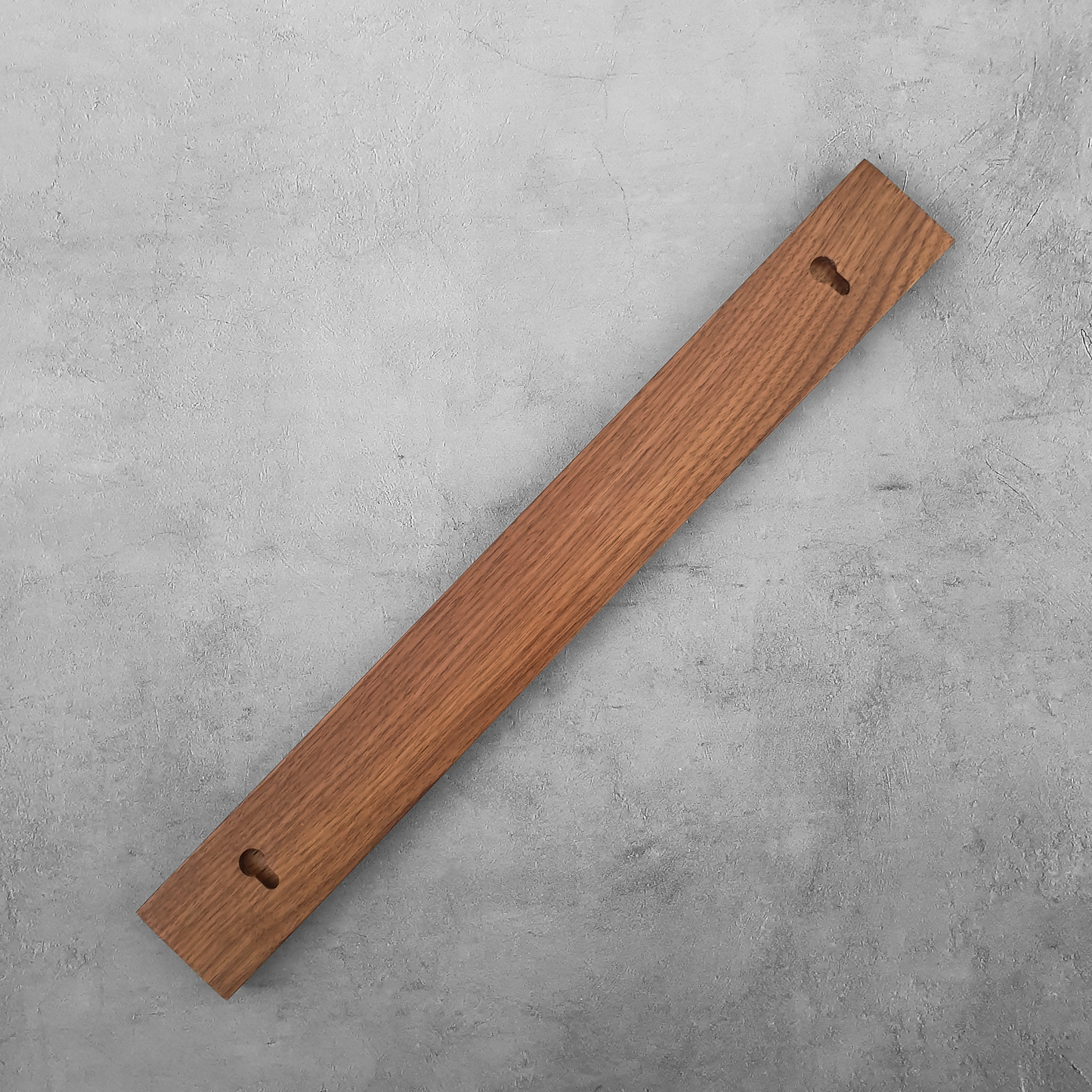 Walnut Wood Magnetic Knife Block