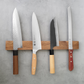 Acacia Wood Magnetic Knife Block