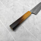 Seki Kanetsugu Shiun VG10 Burnt Lacquer Santoku 170mm